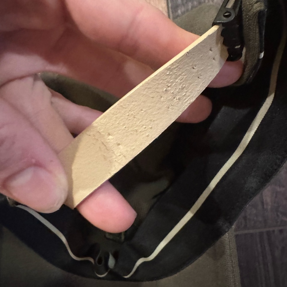 🧢 Rag & Bone Olive Green Baseball Cap – Leather Strap Adjustable - Picture 5 of 5